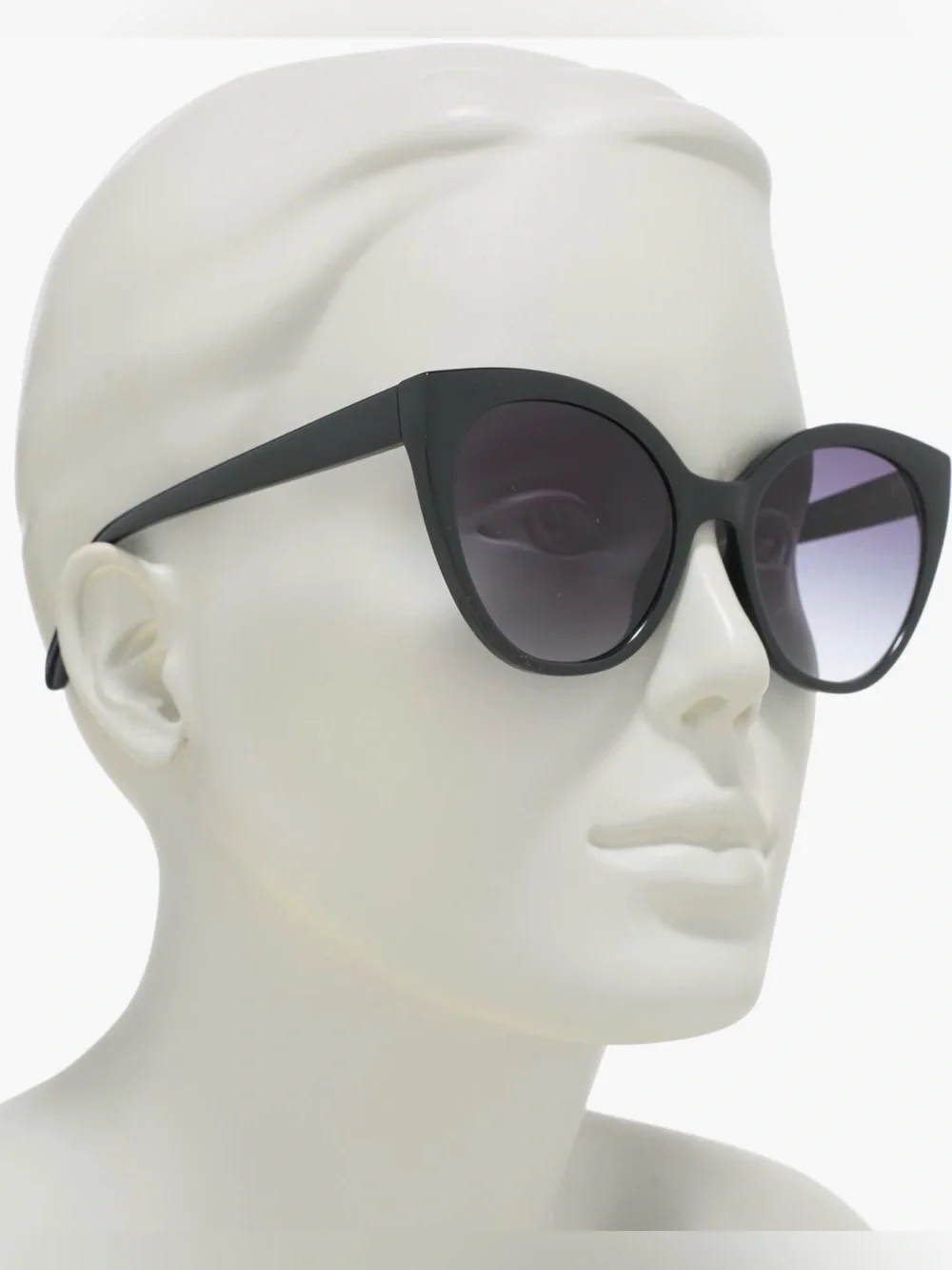 Kate Spade New York 54 mm Amyaos Black Cat-Eye Sunglasses NWT - Picture 3 of 3